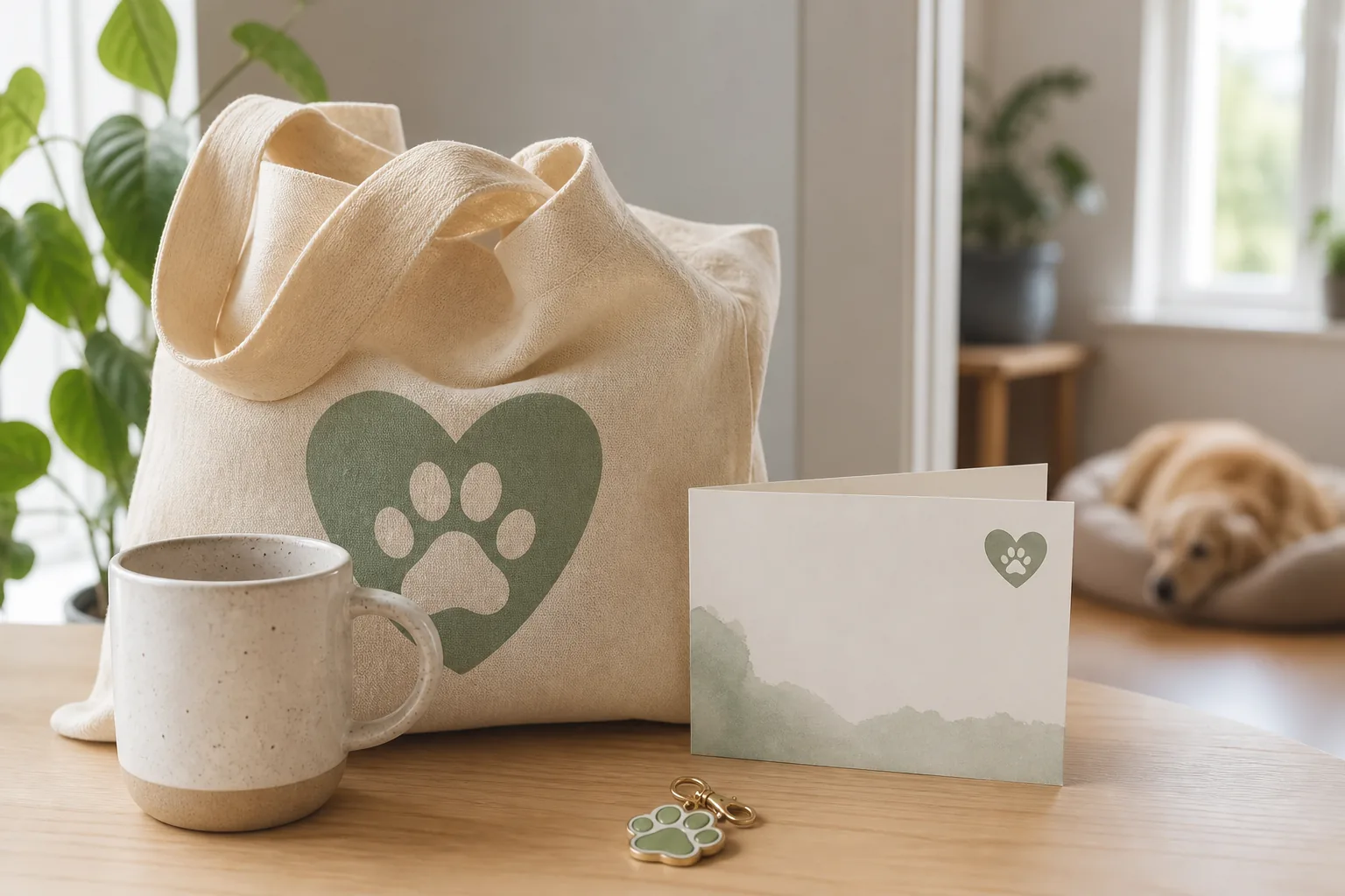 Best Gifts for Dog Moms: Practical, Cute, and Personal Ideas: dog mom gift flat lay with pet-themed items.
